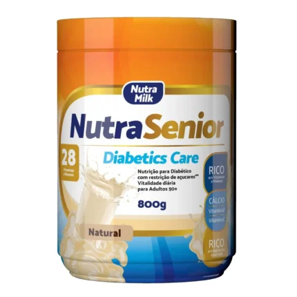 Suplemento Alimentar Nutra Senior Diabetics Care 50+ Sem Sabor 800g