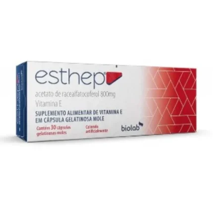 Esthep 800mg 30 Cap - Racealfatocofero