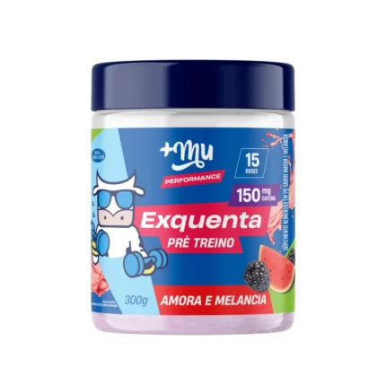 Pré-Treino Exquenta Mais Mu Muke Amora 300g
