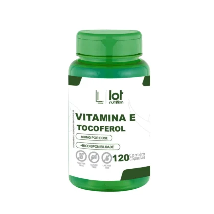 Vitamina e 400mg 120 cápsulas