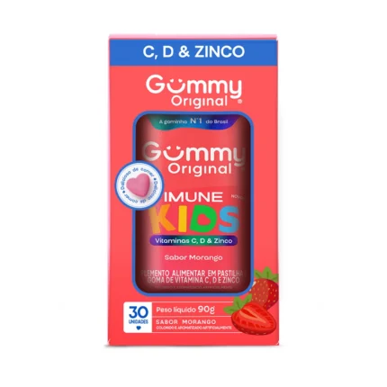 Suplemento Alimentar Gummy Kids Vitamin com 60 unidades