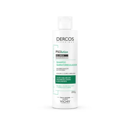 Shampoo Vichy Dercos PSolution Queratorregulador Tratamento para Psoríase e Descamação 200g