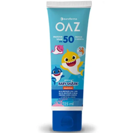 Protetor Solar Baby Shark Fps 50 125ml - Eurofarma