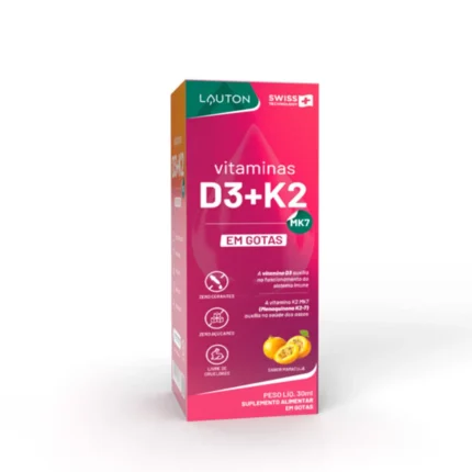 Vitaminas D3 + K2 Lauton Clinical Series Gotas 30ml