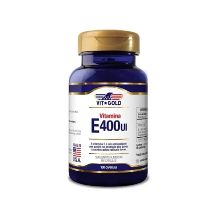Vitamina e 400 Ui Vitgold 100 cápsulas