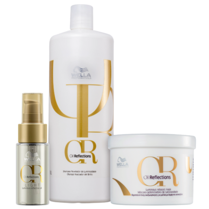 Kit Wella Professionals Oil Reflections Trio Salon Shine (3 Produtos)
