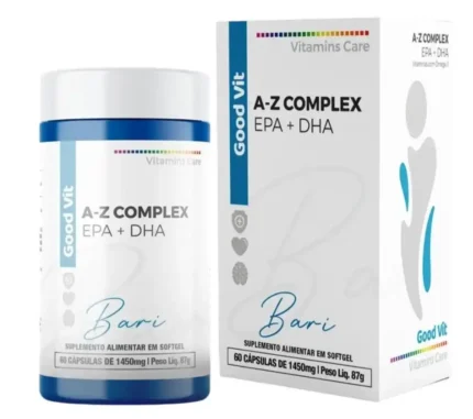 Good Vit AZ Complex Bari + Ômega 3 1450 mg 60 cápsulas