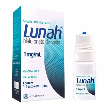 Lunah 1mg/ml Solução Oftálmica Gotas 10ml