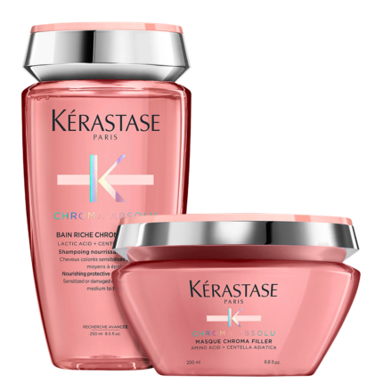 Kit Kérastase Chroma Absolu Riche Respect Filler (2 Produtos)