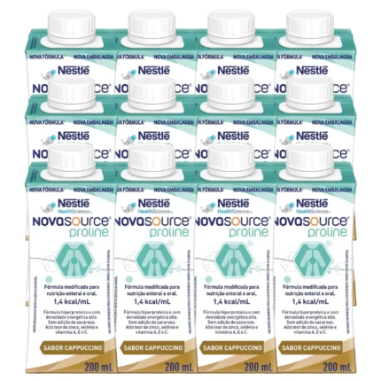 Nutrição Enteral E Oral Novasource Proline Capuccino 200Ml 12 Unidades